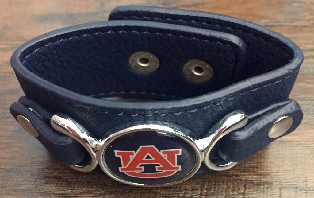 Auburn Leather Bracelet
