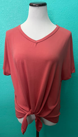 Marsala Tunic Top