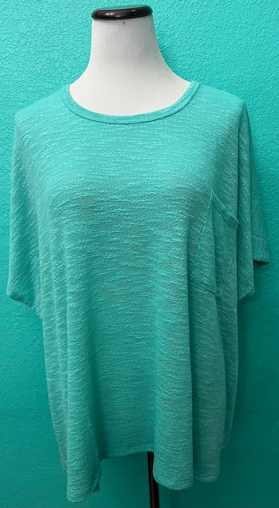 Mint Tunic Top