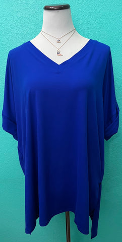 Colbalt Tunic Top