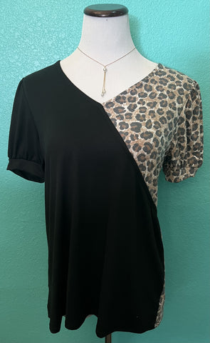 Leopard Print Top