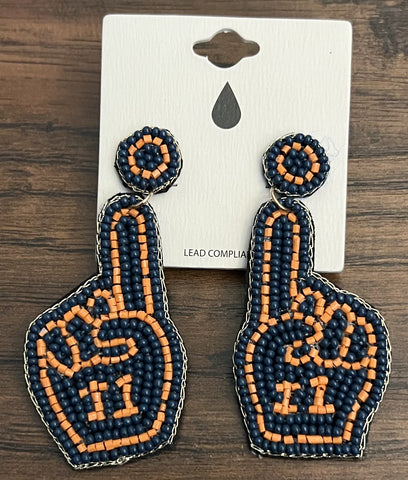 Gameday Beaded Earrings