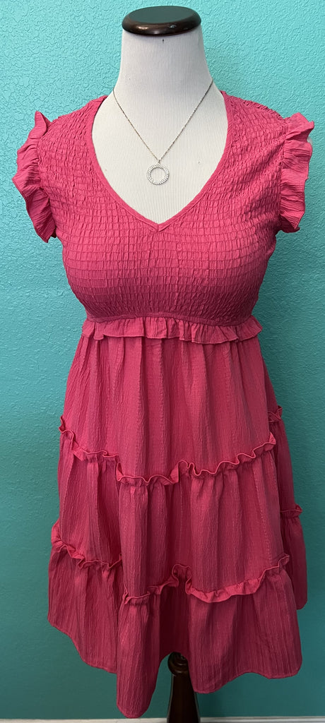 Pink Babydoll Dress