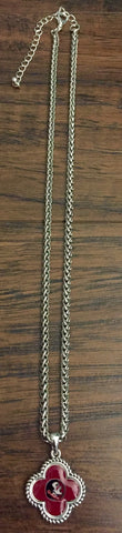 FSU Clover Necklace