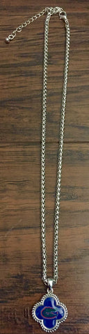Gators Clover Necklace