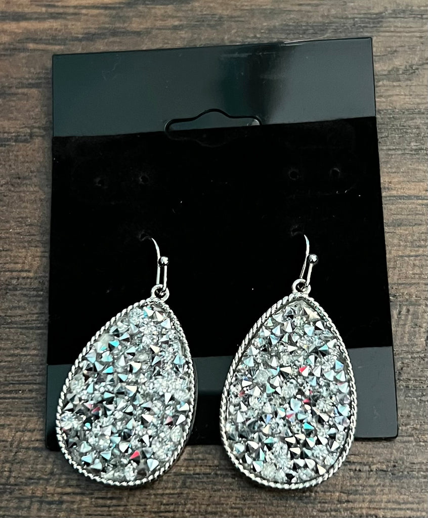 Glitter Stone Earrings
