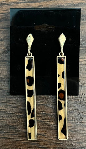 Rectangle Drop Earrings