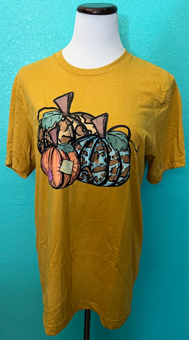 Mustard Pumpkin T-Shirt