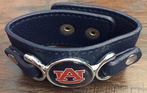 Auburn Leather Bracelet
