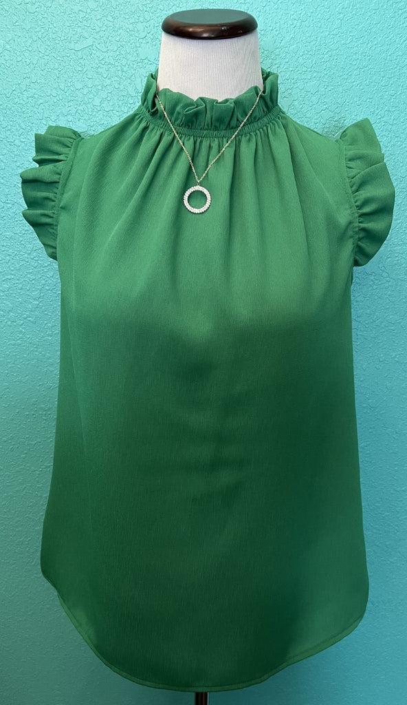 Kelly Green Top